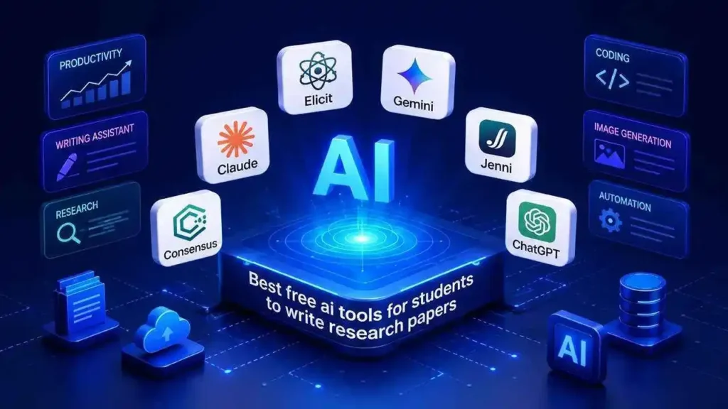 Best Free AI Tools for Students to Write Research Papers