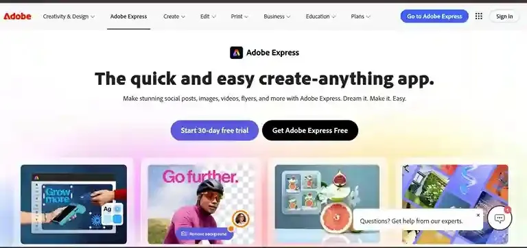 adobe express